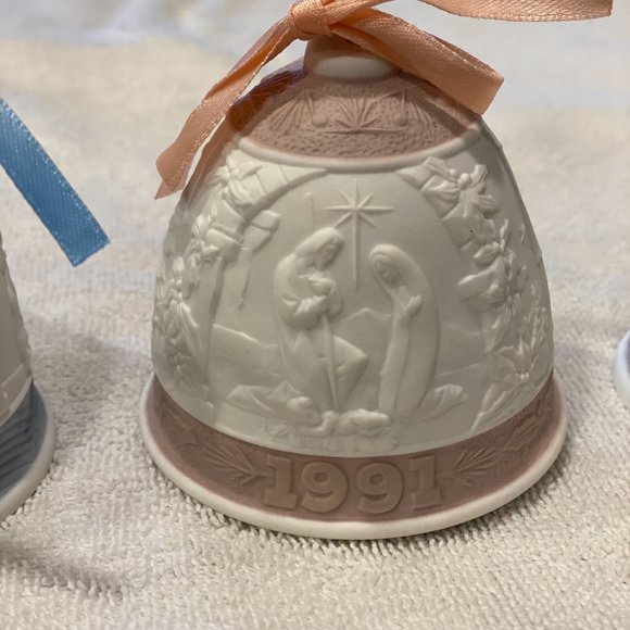 LLADRO Christmas Bells Set of 6 - Picture 5 of 6